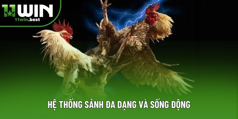 Hệ thống sảnh đa dạng và sống động Hệ thống sảnh đa dạng và sống động